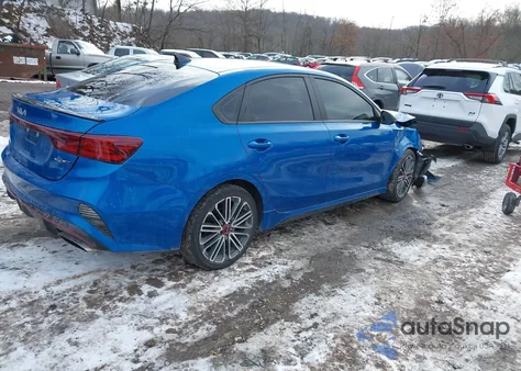 2022 Kia Forte Gt z USA, uszkodzony, nr VIN 3KPF44AC9NE451702
